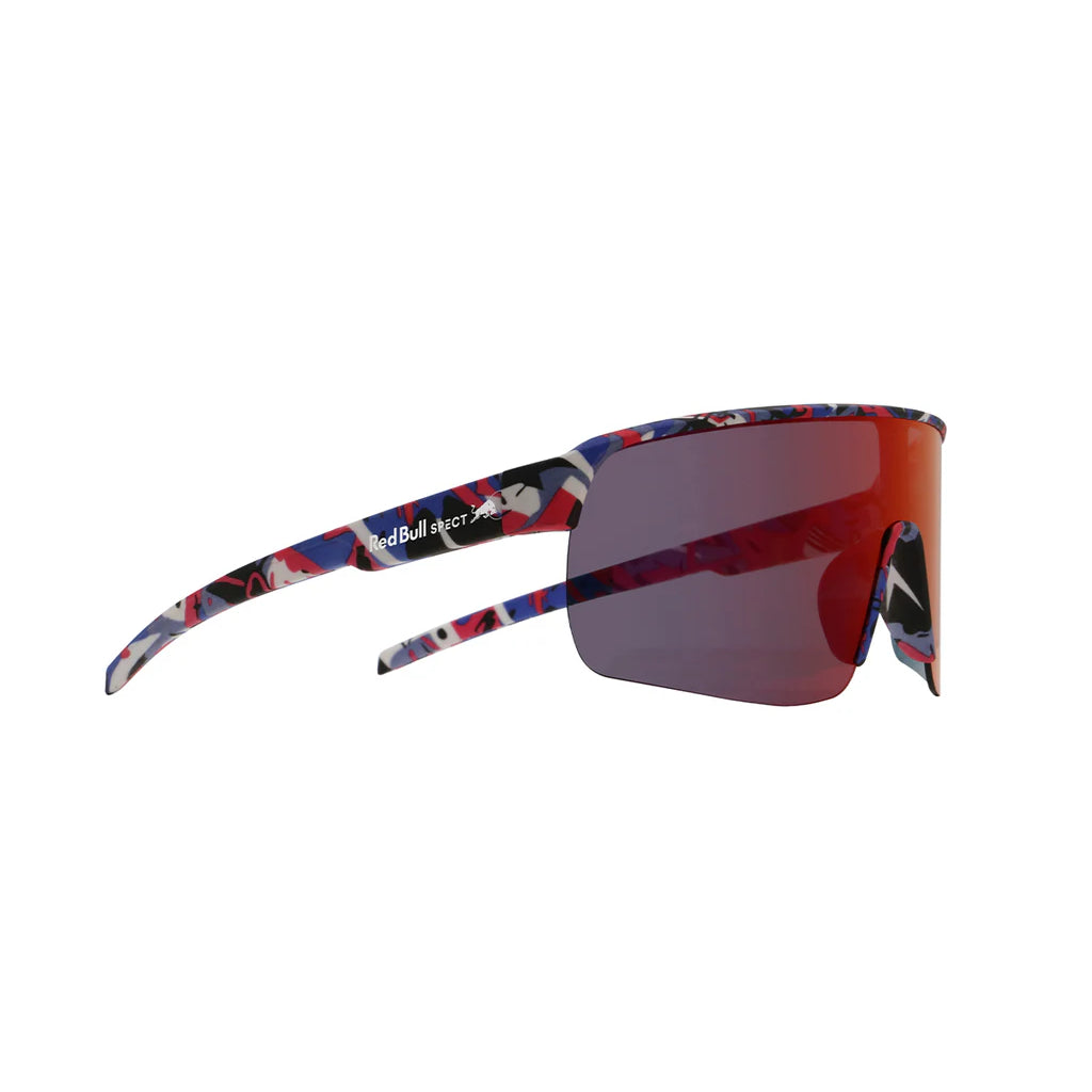 Red Bull SPECT Eyewear Sonnenbrille DAKOTA-014 rot blau bunt