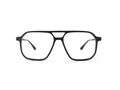 Woodfellas Brillenfassung Blip 11041 Ebenholz Grau