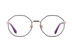 Woodfellas Brillenfassung Ease 11087 Schwarzeiche Rosé Violet