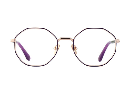 Woodfellas Brillenfassung Ease 11087 Schwarzeiche Rosé Violet