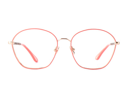 Woodfellas Brillenfassung Twist 11088 Ebenholz Rose Pfirsich