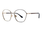 Woodfellas Brillenfassung Twist 11088 Curledholz Gold Schwarz