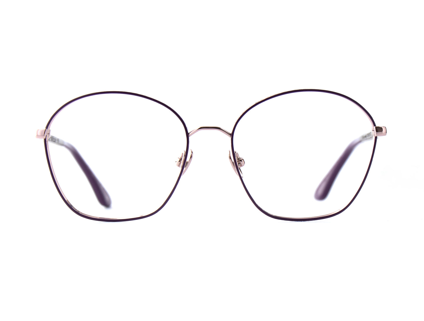 Woodfellas Brillenfassung Twist 11088 Schwarzeiche Pink Lila