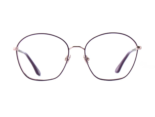Woodfellas Brillenfassung Twist 11088 Schwarzeiche Pink Lila
