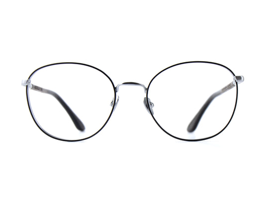 Woodfellas Brillenfassung Pulse 11092 Schwarzeiche Silber