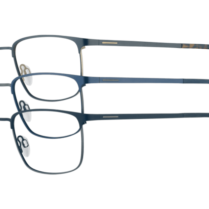 VISTAN Brille Flex 2251-3 schwarz matt auf dunkelgun