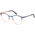 CINQUE Brille 11112-3 dunkelblau auf roségold