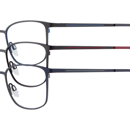 VISTAN Brille Flex 4591-3 dunkelblau auf hellgraugrün matt