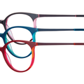 VISTAN Brille 6768-1 braun auf rosé transparent