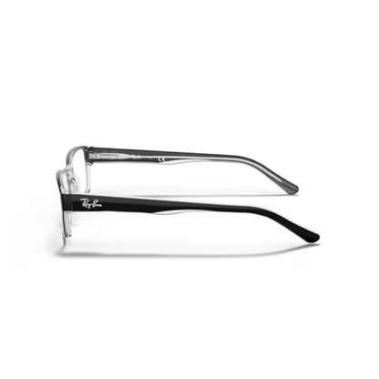 Ray Ban Brille 0RX5169 2034 schwarz auf transparent