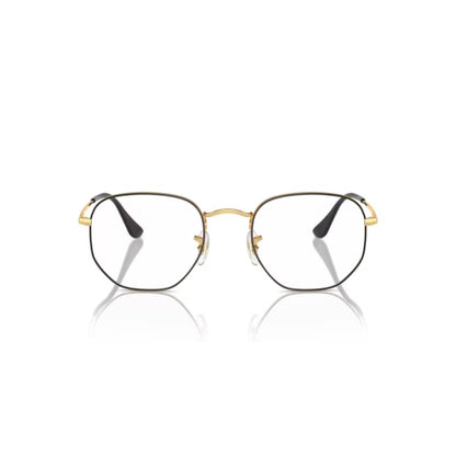 Ray Ban Brille 0RX6448 3175 schwarz auf gold