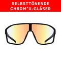Red Bull SPECT Eyewear Sonnenbrille DAFT_PRO-01X schwarz matt- Selbsttönende Sportbrille
