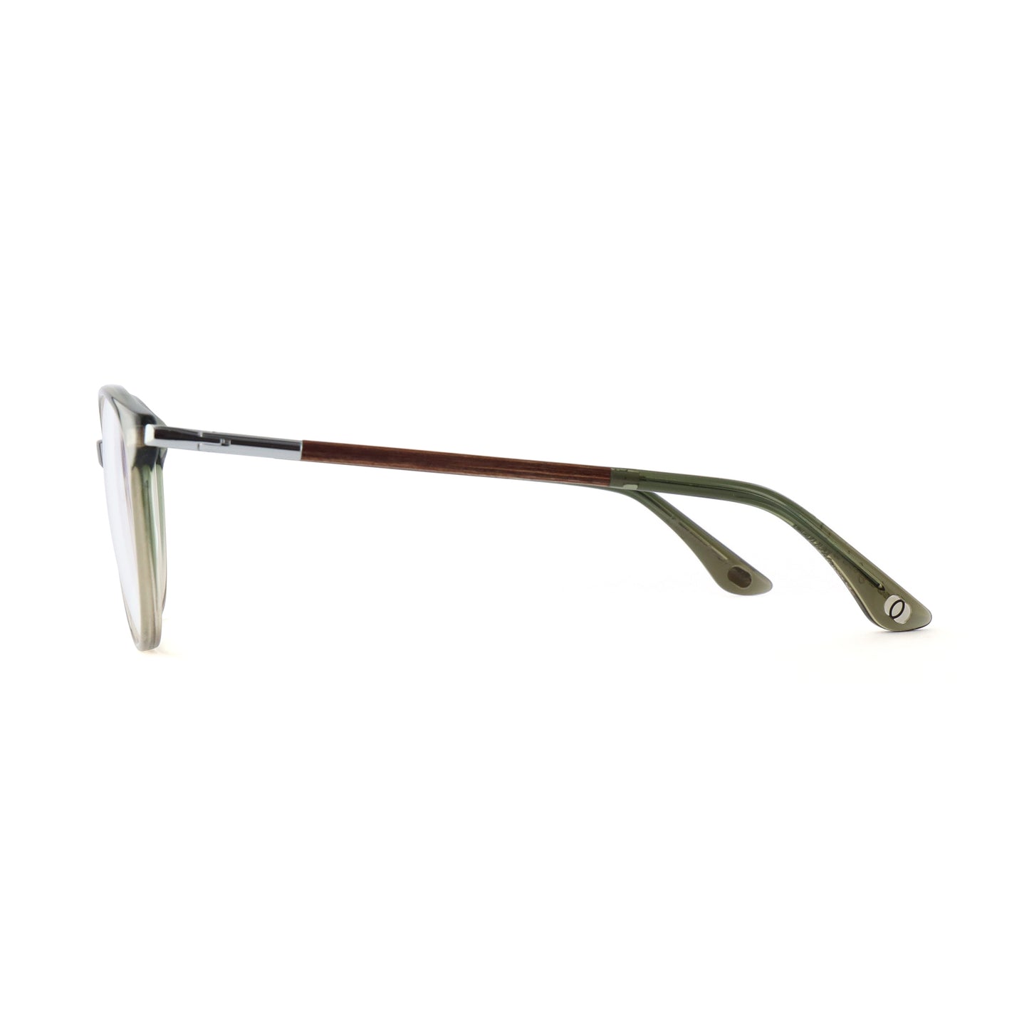 Woodfellas Brillenfassung Halo 11020 Ebenholz Grün