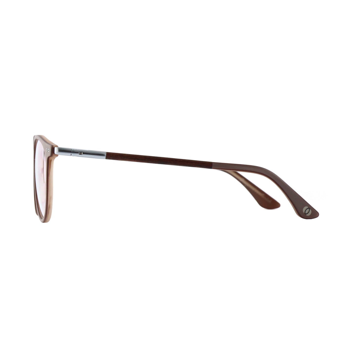 Woodfellas Brillenfassung Point 11037 Ebenholz Braun