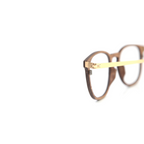 Woodfellas Brillenfassung Bogenhausen Air 10997 Walnussholz Gold