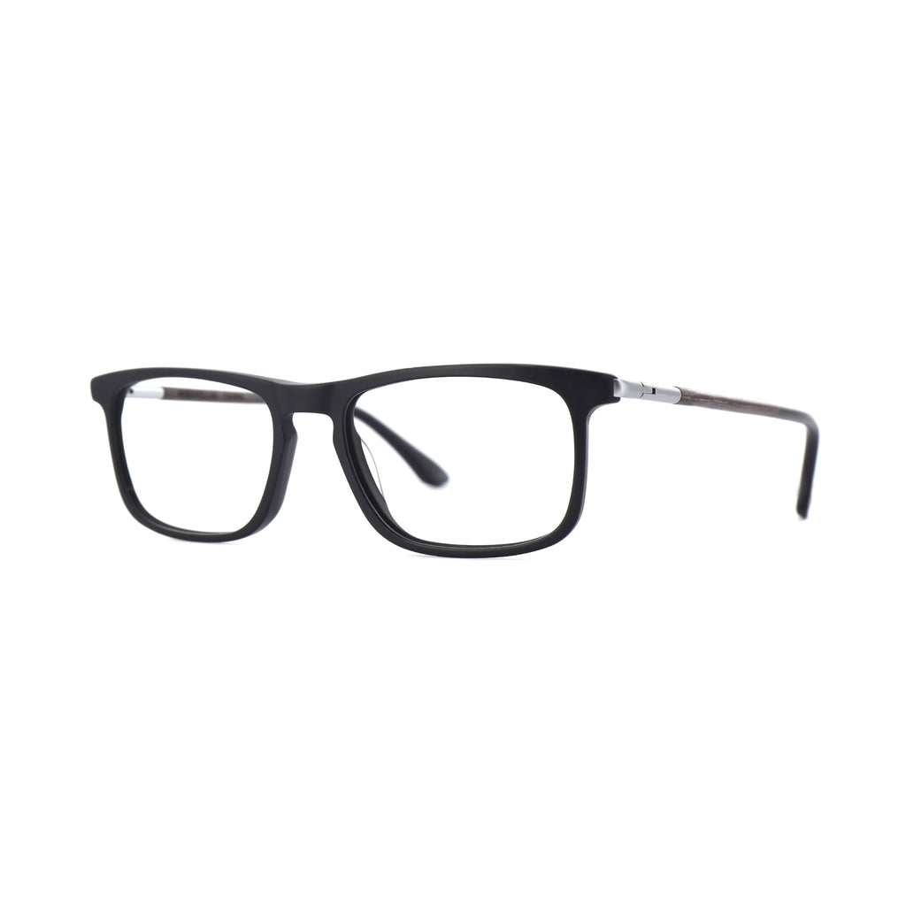 Woodfellas Brillenfassung Yawn 11076 Schwarzeiche Schwarz