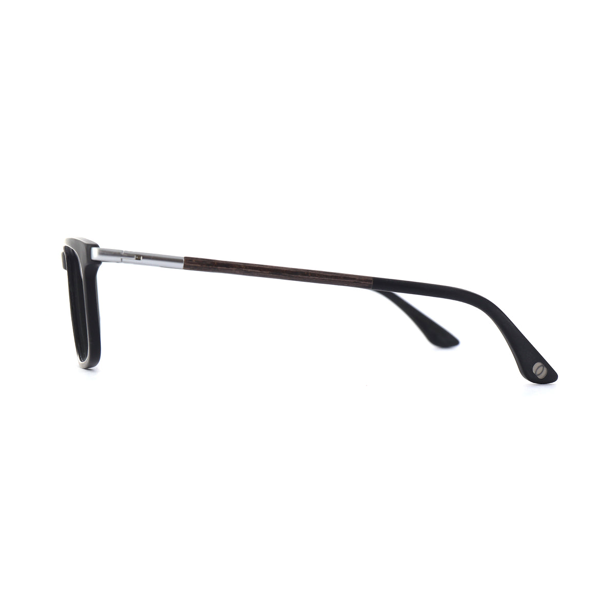 Woodfellas Brillenfassung Yawn 11076 Schwarzeiche Schwarz